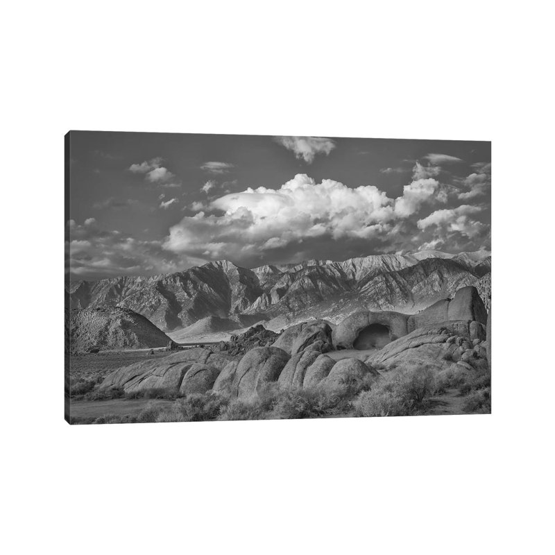 Usa, Eastern Sierra, Alabama Hills by John Ford - Wrapped Canvas Print, 66.04 cm H x 45.72 cm W x 3.175 cm D