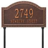 Penhurst Personalized Grande 2-Line Lawn Address Sign
