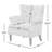Eddy 29'' Wide Upholstered Wingback Chair-1228794896