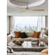 52" Willow 3 - Blade Standard Ceiling Fan with Remote Control