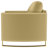 Baber Upholstered Curved Track Arm Chair Camel-1359678984