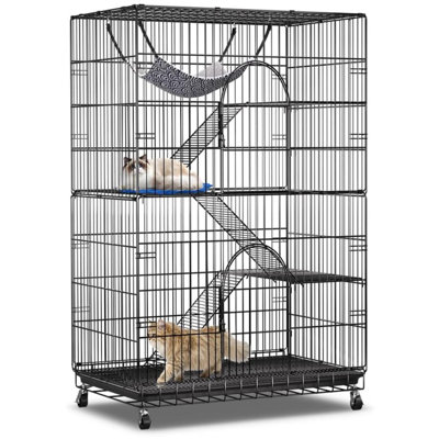 Cage à chat portable améliorée Siegmar