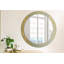 Huldar Glass Flat Wall Mirror