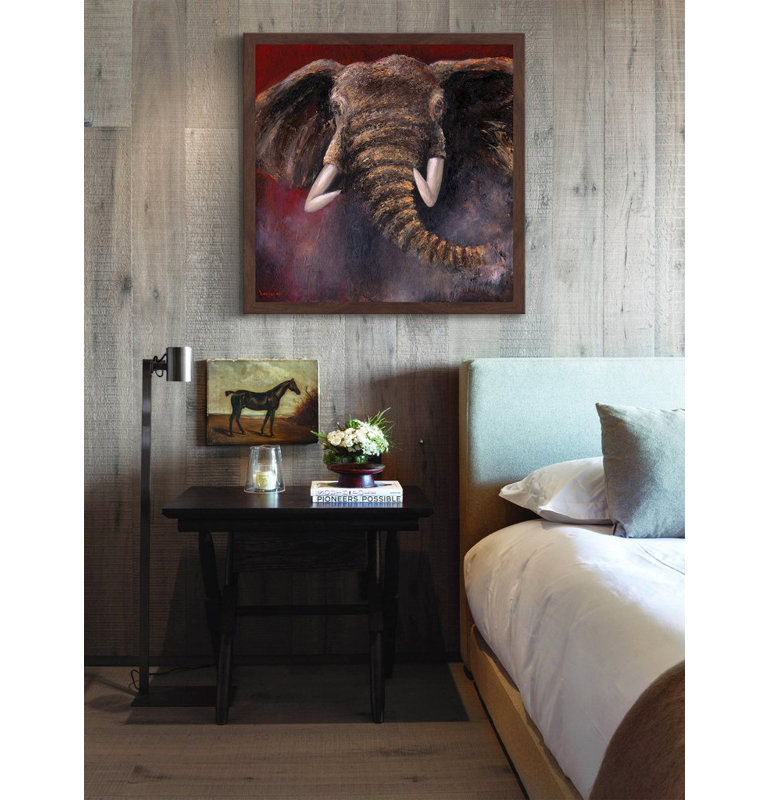Bergerac - Single Picture Frame Painting, 41 cm H x 41 cm B x 3,81 cm T