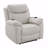 Beige Polished Microfiber With Power Motion Function With Recliner Function With Lift, Heating And With Massage Function Chair-134072207