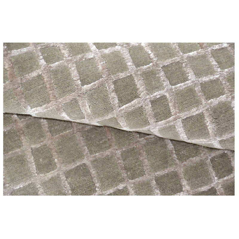 Checkered Area Rug, Runner 2'6" x  8'