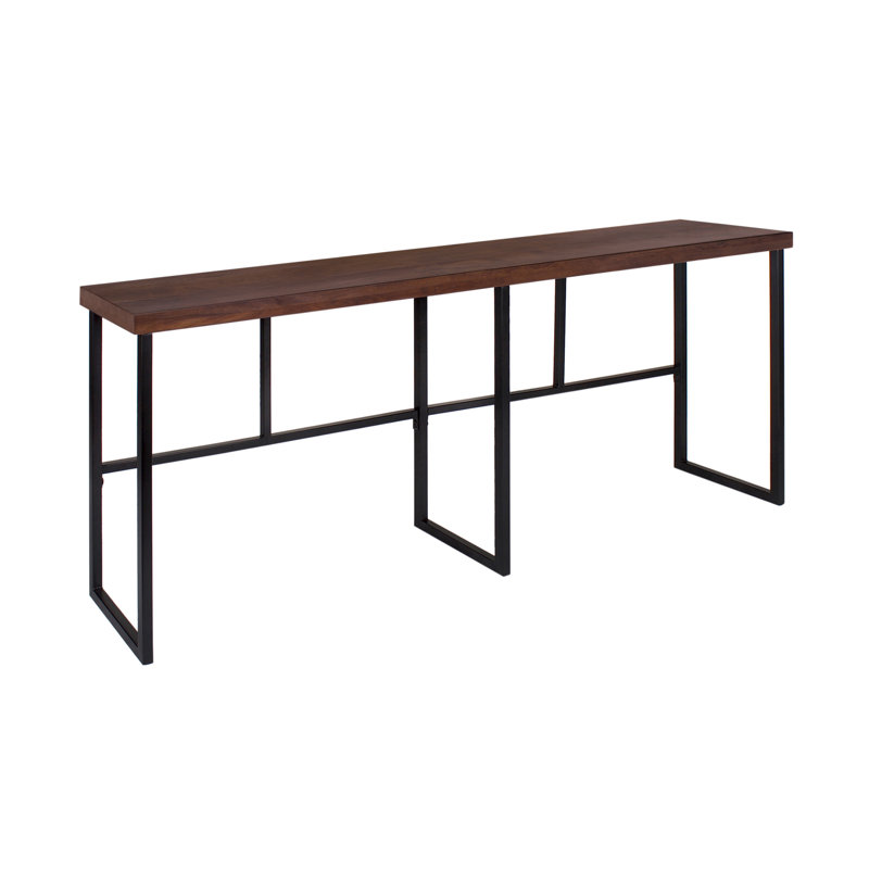 Esterly Rose 90" Solid Wood Console Table, 34" H x 90" W x 16" D
