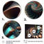 Fractal Wave en turquoise et or II - reproduction sur toile-87369099-87369093