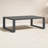 Georgie Rectangular Metal Outdoor Coffee Table , 54.13'' in. W 33.07'' in. D