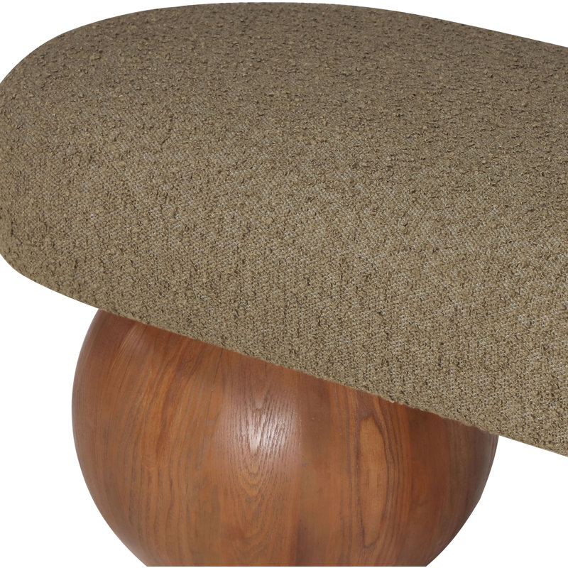 Bowie Storage Bench, Olive, Brown
