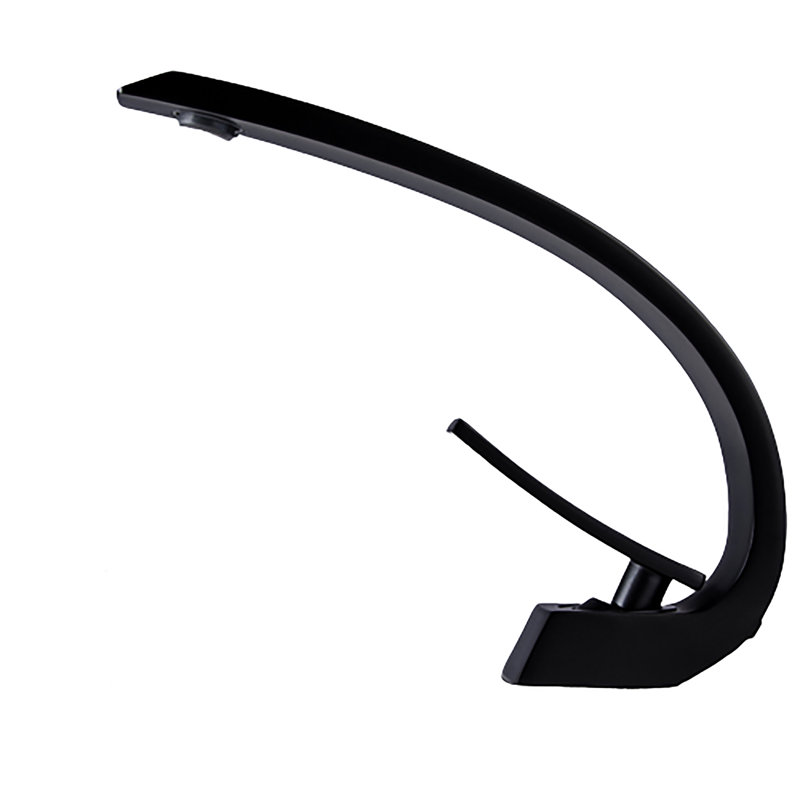 Robinet de salle de bain monotrou en forme de G