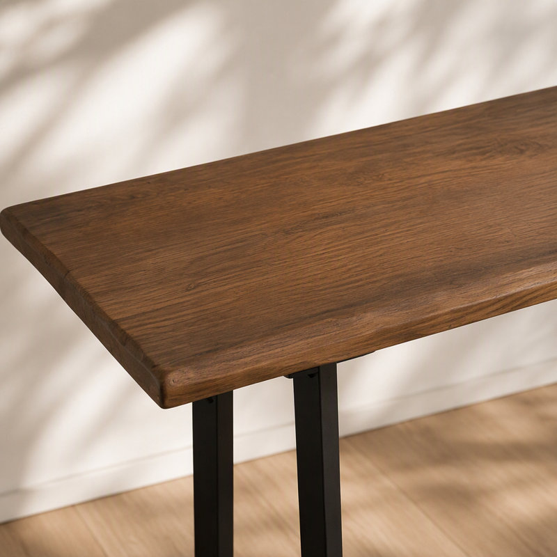 Table de bar en bois massif
