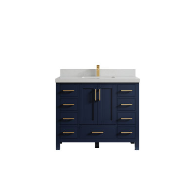 Ensemble de meuble-lavabo simple 42 po Malibu