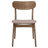 Whisten Walnut 5-Piece Solid Wood Dining Set-498122187