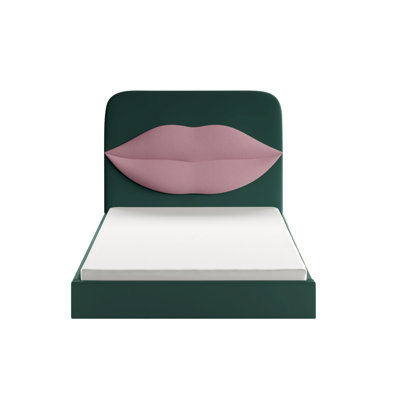 Monocle Upholstered Ottoman Storage Bed