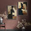 Art mural encadré, rétro, antique, classique pour chambre à coucher - 16 po x 24 po x 2 panneaux-263056218-263056219