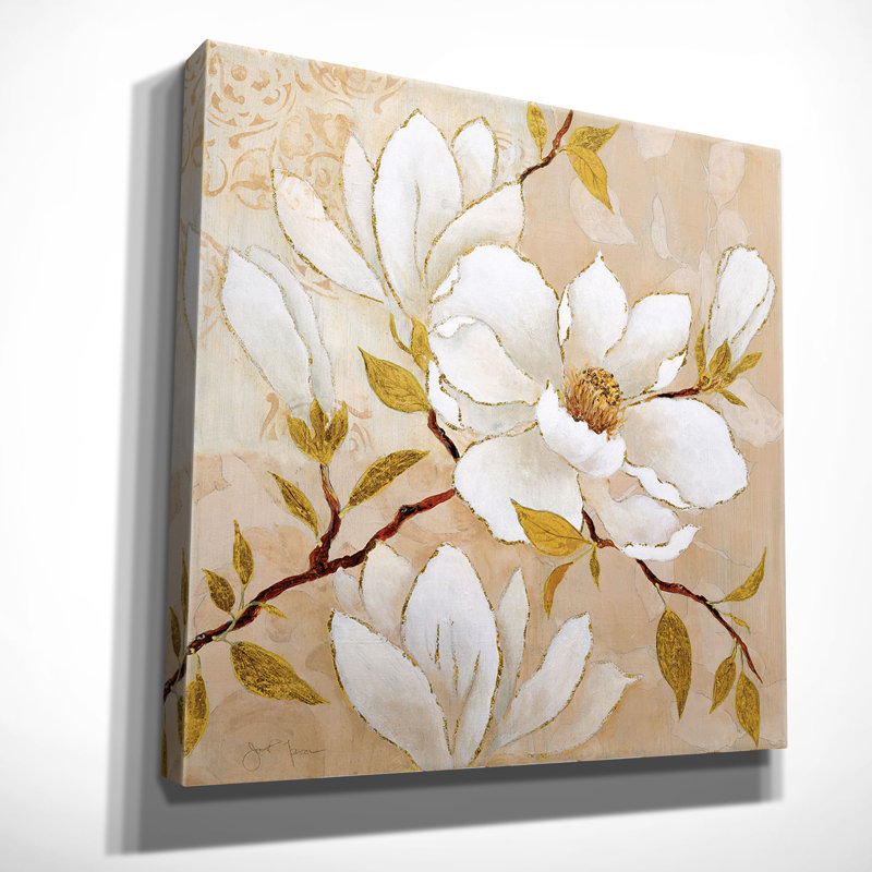 Reproduction d’art sur toile, "Golden Dogwood I" par Eugène de l’Université Eugène, H 32 po x l 32 po x P 1,5 po