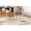 Chaise en tissu
