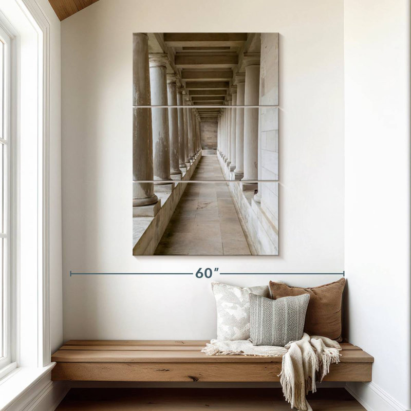 Classical Lilie Columns, 50" H x 32" W