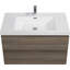 Meuble-lavabo flottant de 36 po avec lavabo en résine et tiroirs à fermeture en douceur, solution de rangement murale peu encombrante-1124970874-1124970869