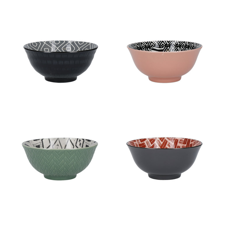 4 Piece Designed for Life Cereal Bowl Set