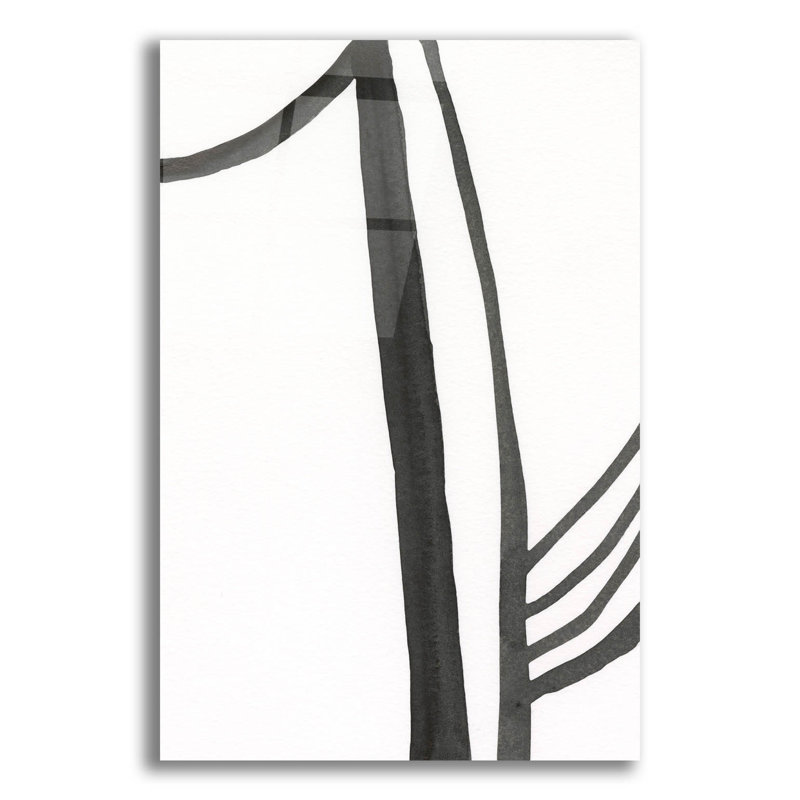 «Ink Lines I» par Regina Moore, H 16 po x l 12 po x P 0,13 po