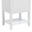 Meuble-lavabo de 20 po avec lavabo, armoire de salle de bain avec porte à fermeture douce, support de rangement et tablette ouverte-734441978