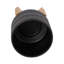 Tarrin Stoneware Planter with Wood Stand - Modern Ceramic Decorative Plant Pot with Raised Base-1898809790