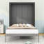 Lit escamotable avec tablettes de rangement Murphy-2016021994