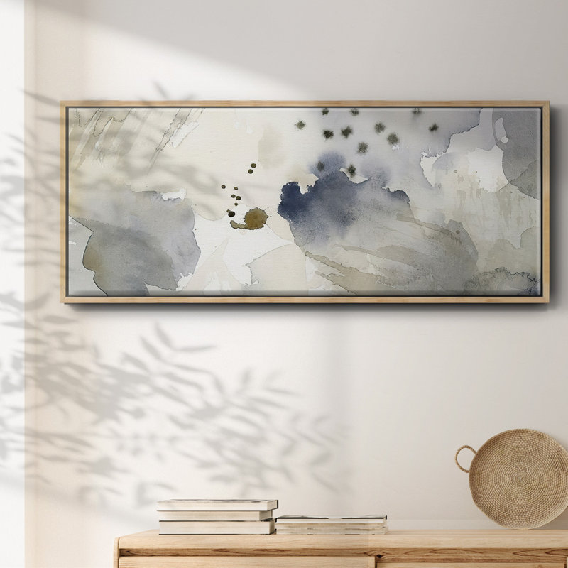 Bergamote séchée dans la brume II - toile encadrée