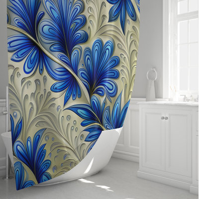 Arnfred Floral Shower Curtain