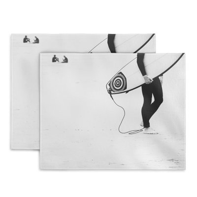 Cotton No Pattern Rectangle Placemat