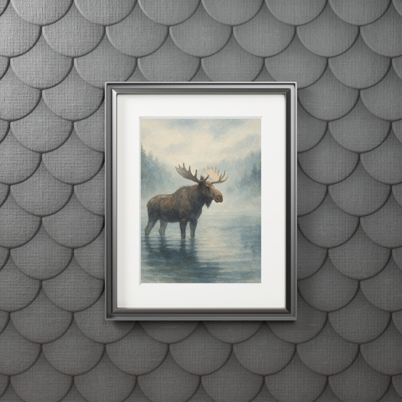 Clinger Single Picture Frame Print, 35.56 cm H x 27.94 cm W