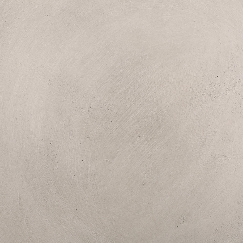 Table d'appoint d'extérieur en oxyde de magnésium gris - Design minimaliste fonctionnel et attrayant