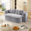 Canapé en velours côtelé pliable 78,7 "l 2 en 1-116109949
