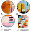 Mid-Century géométrique, collage amusant III - art mural géométrique en métal-911610052