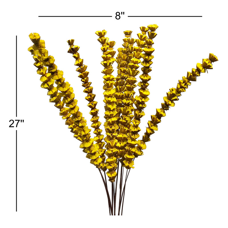 Tige de primevère, Jaune soleil / caramel