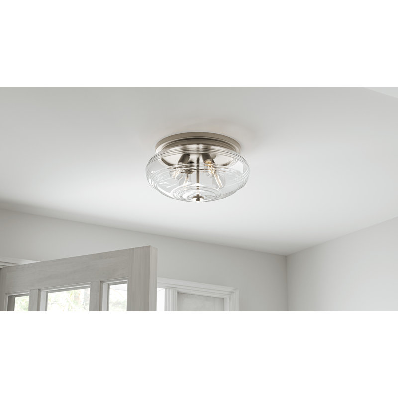 Gatonby Flush Mount, Brushed Nickel