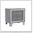 Mid-Century 2-Drawer Nightstand with Metal Legs, Velvet Finish for Modern Bedrooms-1643224640
