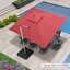 304cm X 365cm Rectangular Cantilever Parasol-1978701386