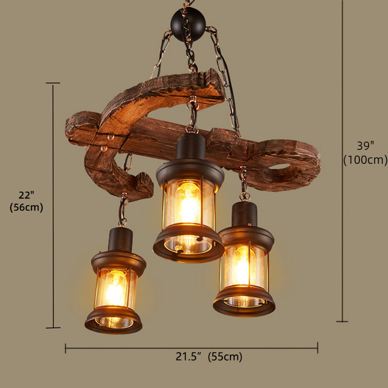 Lustre géométrique à 3 lumières Torvehallerne