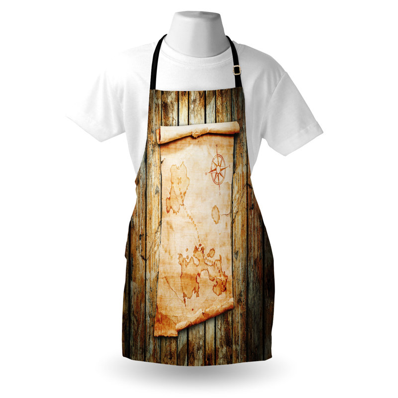 No Pattern Bib Apron