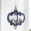 Lustre en bois 6 lumières-1655945100