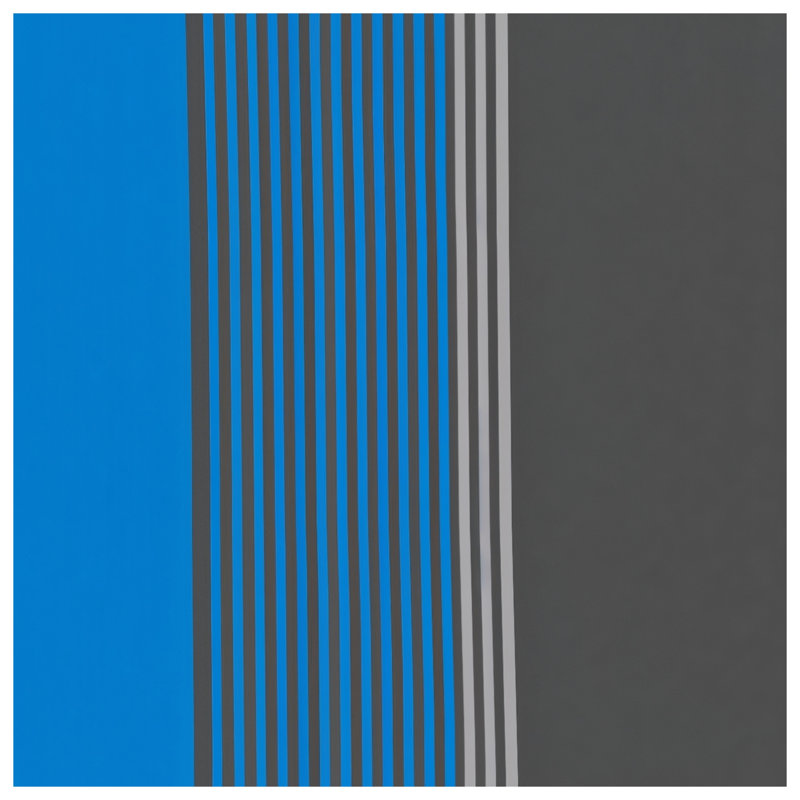 Blue Gray Stripes Comforter, Twin Extra Long