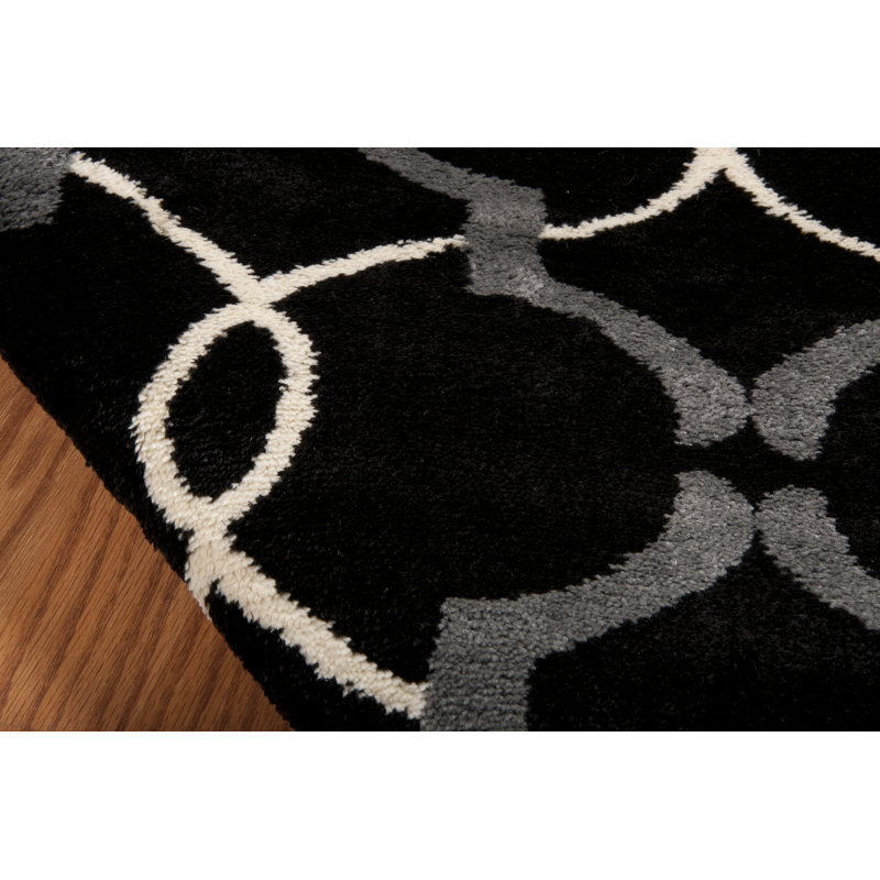 Karragullen Geometric Indoor Rug, Rectangle 3'11" x 5'3"
