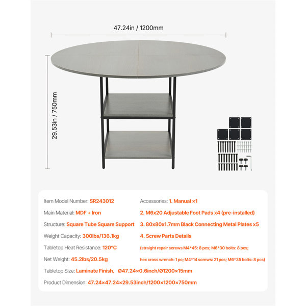 Dimensions du produit