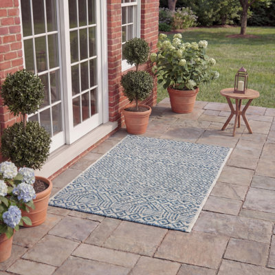 Tapis d'intérieur / extérieur Alessa Performance Southwestern
