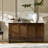 Agnes 58" W Transitional 4 Door Sideboard with Cable Management and Adjustable Shelves-1906670887