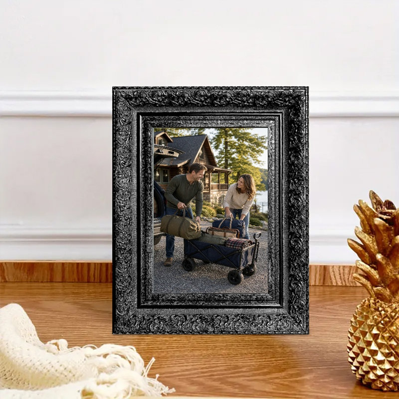 Picture Frame, Black, 1, 5" W x 7" H