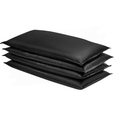 Flood Barrier, 6 Pack, 2.7 X 1.4 Ft Flood Bags Activated By Water, Reusable Water Absorbent Barrier, Sandless Sandbags Blockage, Flooding Prevention Bags For Home, Doorways, Basement, Garage